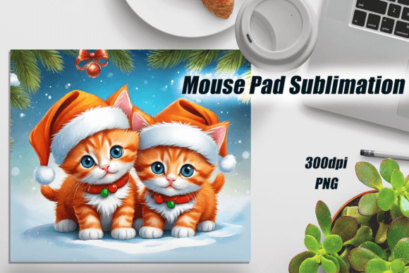 Christmas Cats Mouse Pad Review: A Festive Illustrations Asset for Holiday Branding