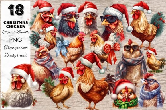 Christmas Chicken Rooster: A Brand Designer’s Review of Seasonal Illustrations