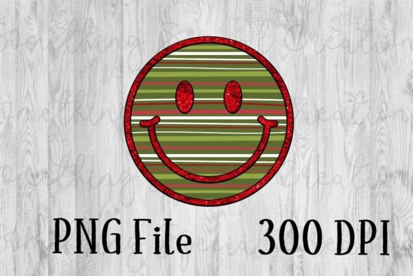 Christmas Stripe Smiley Review for Illustrations