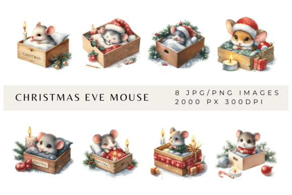 Cute Christmas Eve Mouse: A Practical Review for Digital Product Creators