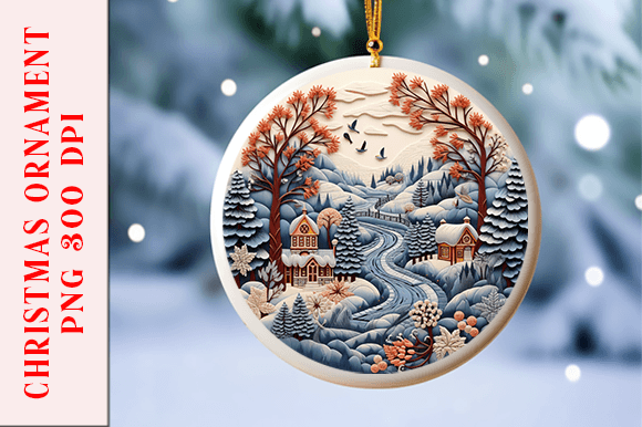 Reviewing 3d Christmas Ornament Design for Real Embroidery Work