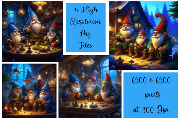 Whimsical Christmas Happy Gnome Set of 4: A Designer's Review